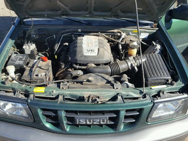 4S2CM57WXY4353489 - 2000 ISUZU AMIGO GREEN photo 7