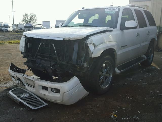 1GYEK63N54R320422 - 2004 CADILLAC ESCALADE L WHITE photo 2