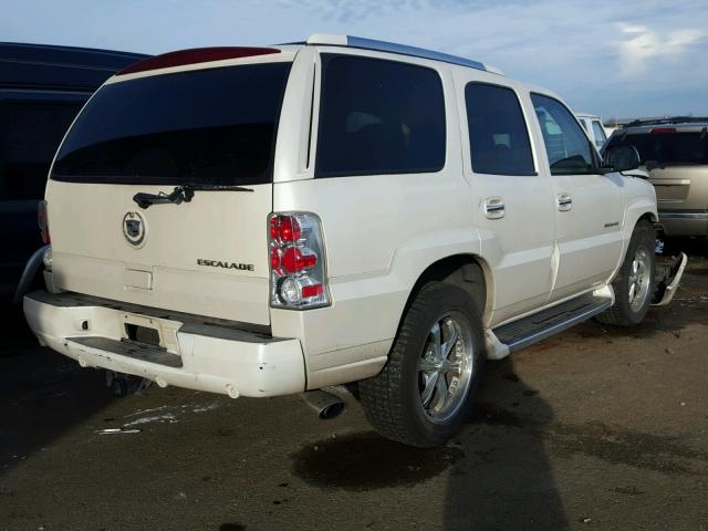 1GYEK63N54R320422 - 2004 CADILLAC ESCALADE L WHITE photo 4