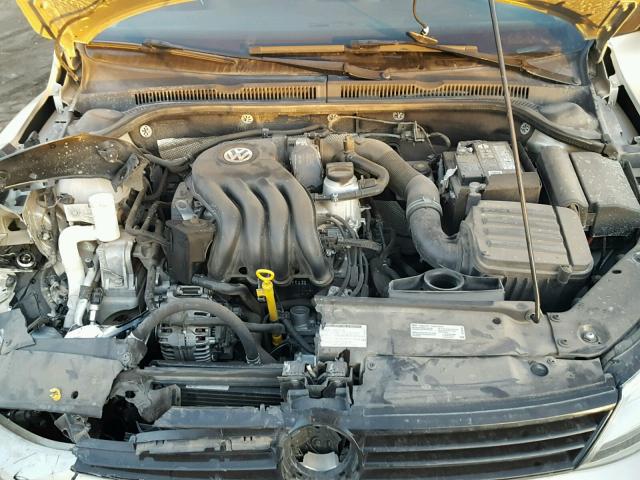 3VW1K7AJ8EM242812 - 2014 VOLKSWAGEN JETTA BASE SILVER photo 7