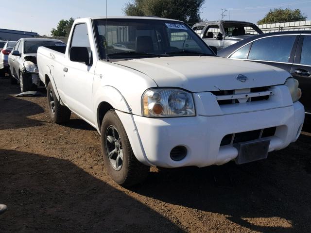 1N6DD21S81C392286 - 2001 NISSAN FRONTIER X WHITE photo 1