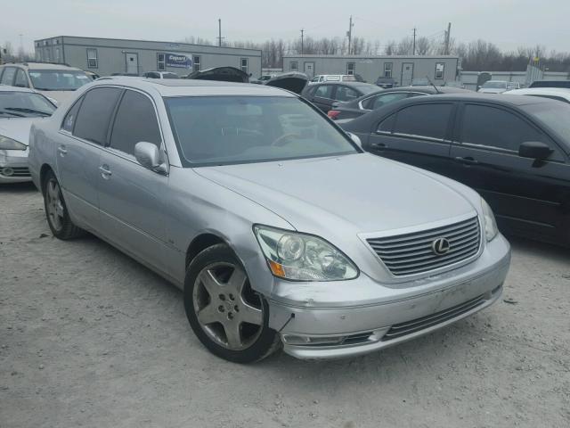 JTHBN36F240127179 - 2004 LEXUS LS 430 SILVER photo 1