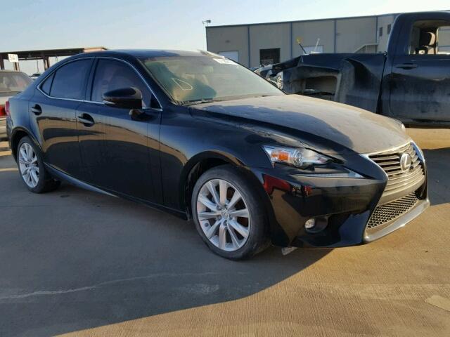 JTHBF1D27F5059078 - 2015 LEXUS IS 250 BLACK photo 1