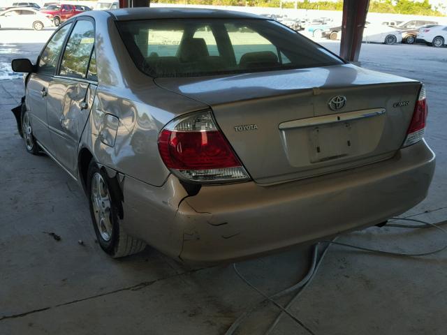 4T1BE32K96U729623 - 2006 TOYOTA CAMRY LE TAN photo 3