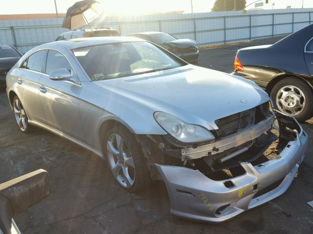 WDDDJ75X96A072532 - 2006 MERCEDES-BENZ CLS 500C SILVER photo 1