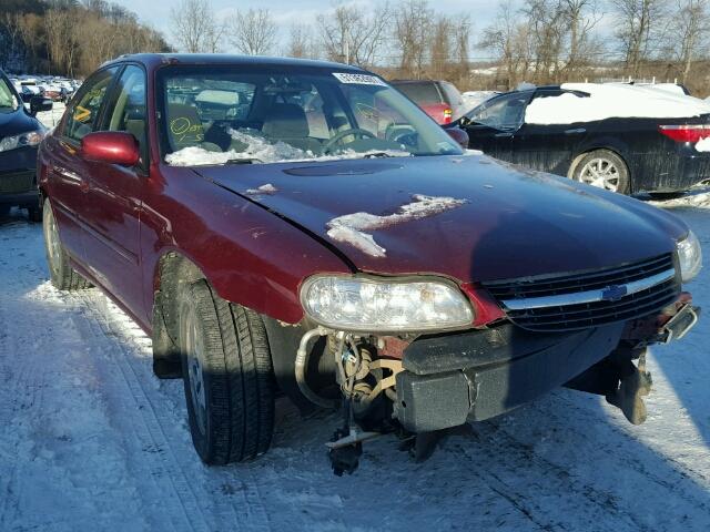 1G1NE52J52M688124 - 2002 CHEVROLET MALIBU LS 栗色 照片 1