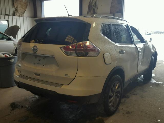 5N1AT2MT4GC735452 - 2016 NISSAN ROGUE S WHITE photo 4