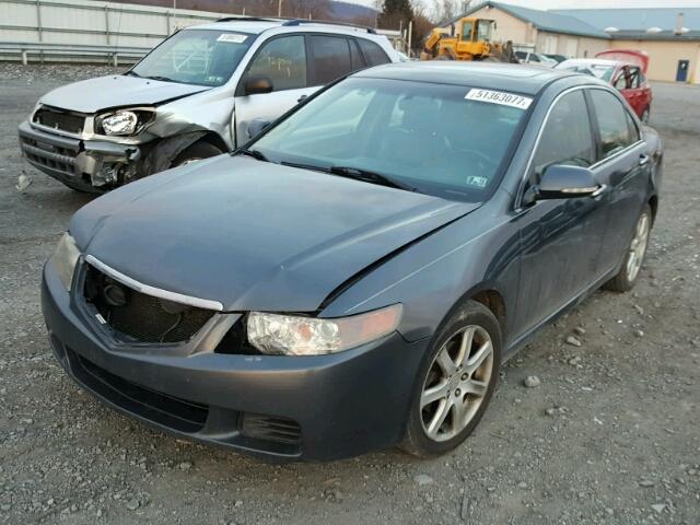 JH4CL96835C011164 - 2005 ACURA TSX GRAY photo 2