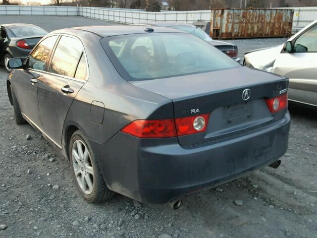 JH4CL96835C011164 - 2005 ACURA TSX GRAY photo 3