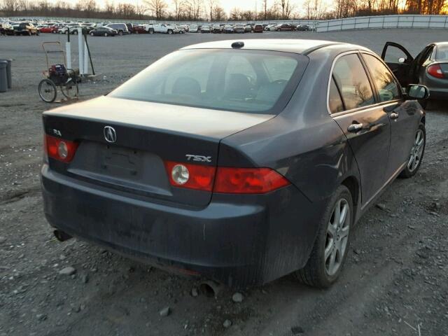 JH4CL96835C011164 - 2005 ACURA TSX GRAY photo 4