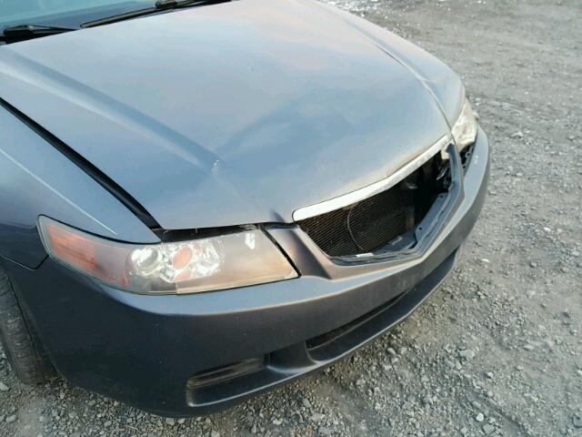 JH4CL96835C011164 - 2005 ACURA TSX GRAY photo 9