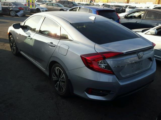 2HGFC1F33GH636220 - 2016 HONDA CIVIC EX ვერცხლისფერი ფოტო 3