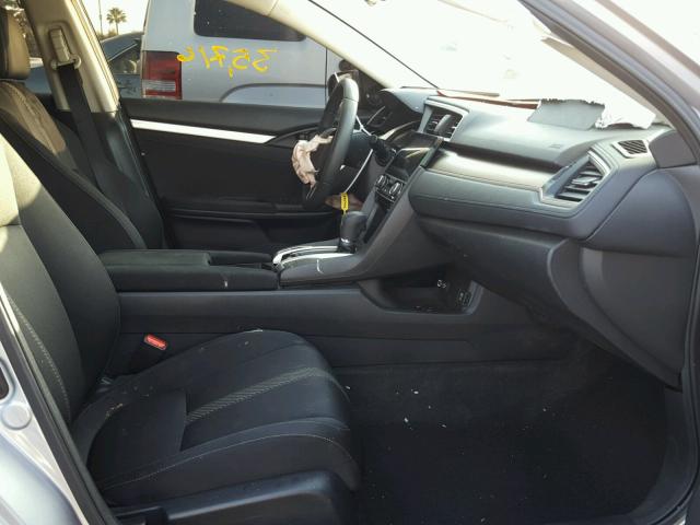 2HGFC1F33GH636220 - 2016 HONDA CIVIC EX ვერცხლისფერი ფოტო 5