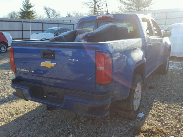 1GCGTCEN6J1141260 - 2018 CHEVROLET COLORADO L BLUE photo 4