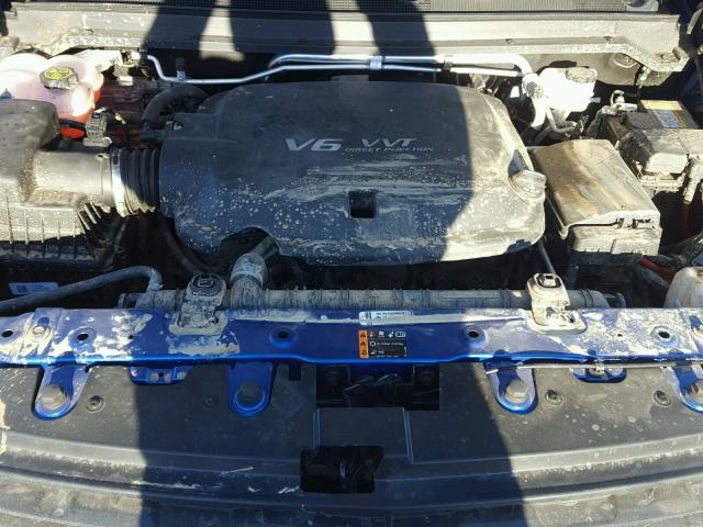 1GCGTCEN6J1141260 - 2018 CHEVROLET COLORADO L BLUE photo 7