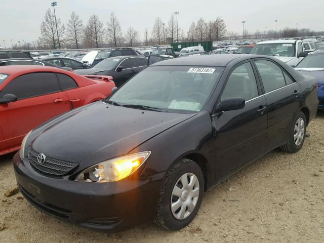 4T1BE32K34U287080 - 2004 TOYOTA CAMRY LE შავი ფოტო 2