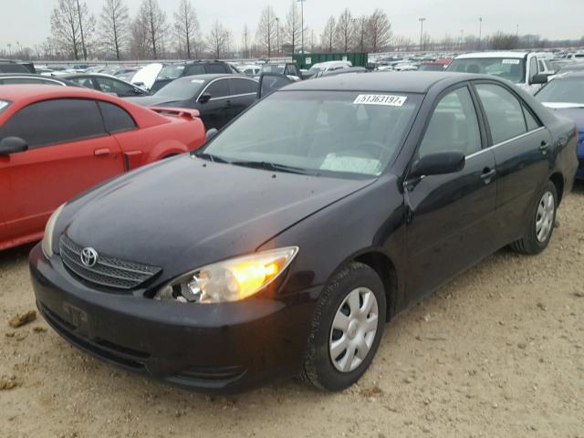 4T1BE32K34U287080 - 2004 TOYOTA CAMRY LE შავი ფოტო 9