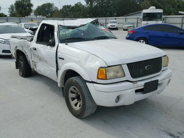 1FTYR10U42PB60894 - 2002 FORD RANGER WHITE photo 1