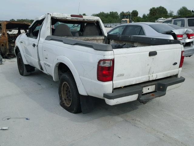 1FTYR10U42PB60894 - 2002 FORD RANGER WHITE photo 3