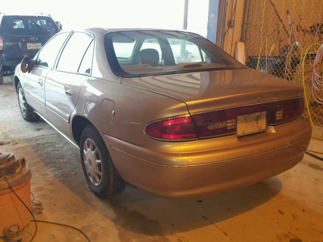 2G4WS52JXY1321952 - 2000 BUICK CENTURY CU BEIGE photo 3