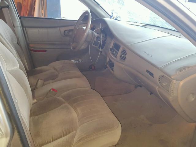 2G4WS52JXY1321952 - 2000 BUICK CENTURY CU BEIGE photo 5