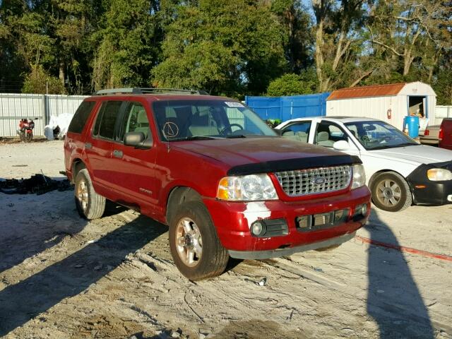 1FMZU63K55ZA01560 - 2005 FORD EXPLORER X RED photo 1