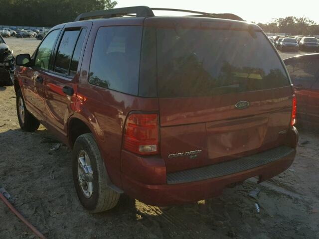 1FMZU63K55ZA01560 - 2005 FORD EXPLORER X RED photo 3