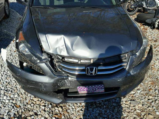 1HGCP2F45CA225951 - 2012 HONDA ACCORD LXP GRAY photo 9