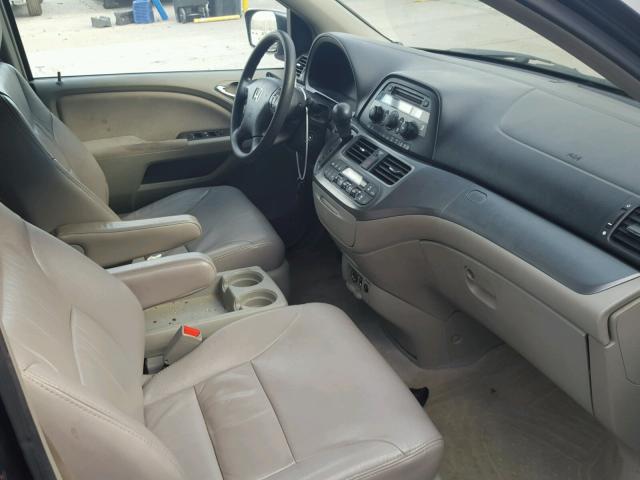 5FNRL38445B011373 - 2005 HONDA ODYSSEY EX GRAY photo 5