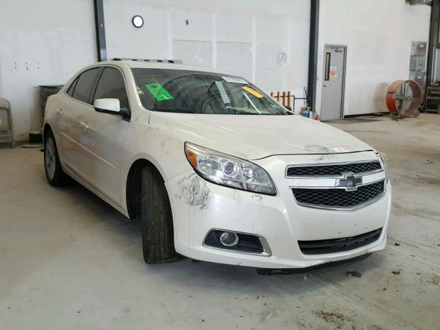 1G11G5SX2DF225720 - 2013 CHEVROLET MALIBU 3LT თეთრი ფოტო 1