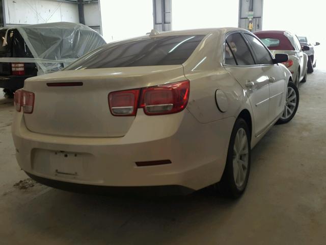 1G11G5SX2DF225720 - 2013 CHEVROLET MALIBU 3LT WHITE photo 4