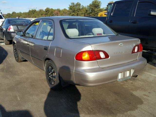 2T1BR12E1YC348243 - 2000 TOYOTA COROLLA VE TAN photo 3