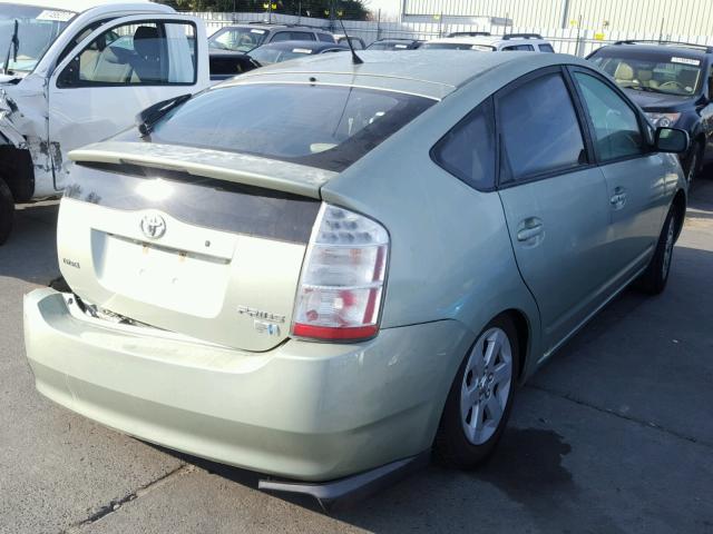 JTDKB20U383388546 - 2008 TOYOTA PRIUS GREEN photo 4