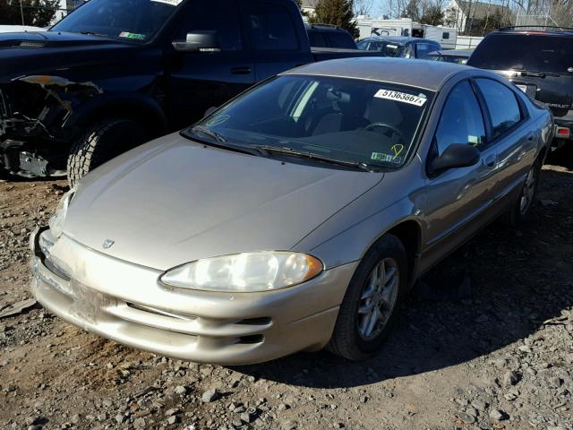 2B3HD46R53H561218 - 2003 DODGE INTREPID S GOLD photo 2