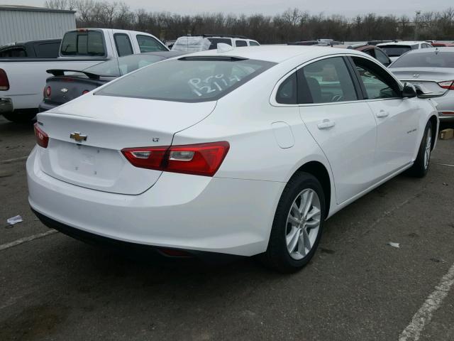 1G1ZD5ST3JF158596 - 2018 CHEVROLET MALIBU LT WHITE photo 4
