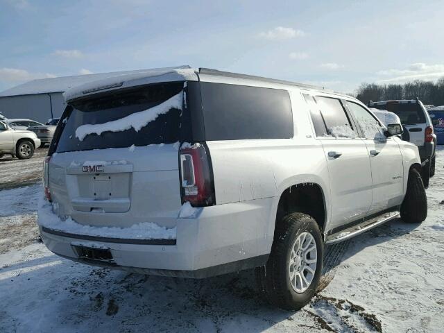 1GKS2GKC7HR372711 - 2017 GMC YUKON XL K SILVER photo 4