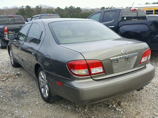 JNKDA31A43T102619 - 2003 INFINITI I35 BROWN photo 3