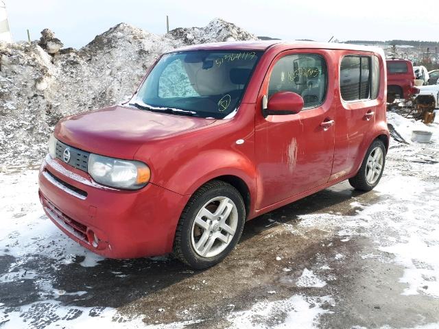 JN8AZ28R09T108689 - 2009 NISSAN CUBE BASE RED photo 2