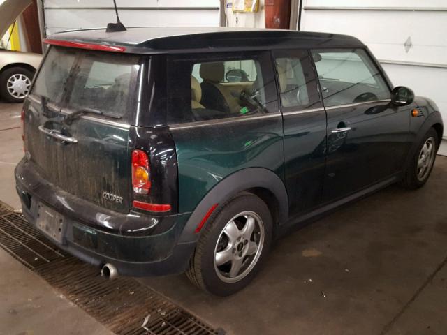 WMWML33579TN68658 - 2009 MINI COOPER CLU GREEN photo 4