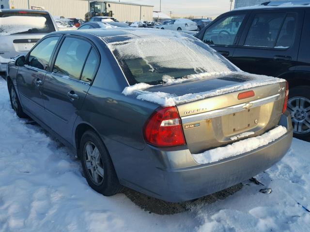 1G1ZT52845F318697 - 2005 CHEVROLET MALIBU LS GRAY photo 3