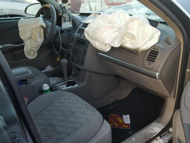 1G1ZT52845F318697 - 2005 CHEVROLET MALIBU LS ნაცრისფერი ფოტო 5