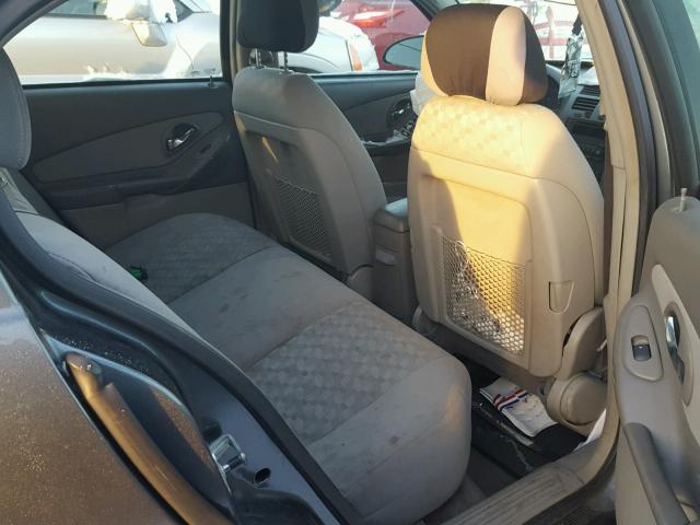 1G1ZT52845F318697 - 2005 CHEVROLET MALIBU LS ნაცრისფერი ფოტო 6