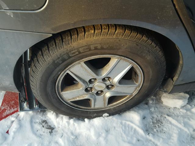 1G1ZT52845F318697 - 2005 CHEVROLET MALIBU LS ნაცრისფერი ფოტო 9