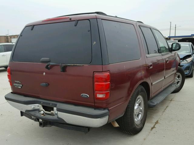 1FMRU15LXYLA91725 - 2000 FORD EXPEDITION BURGUNDY photo 4