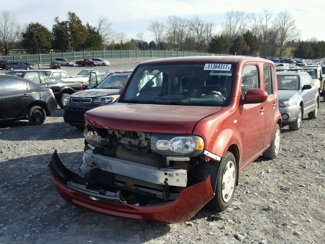 JN8AZ2KR9ET352313 - 2014 NISSAN CUBE S RED photo 2