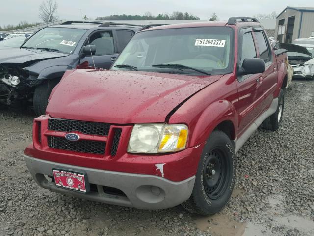 1FMZU67E23UA47975 - 2003 FORD EXPLORER S RED photo 2