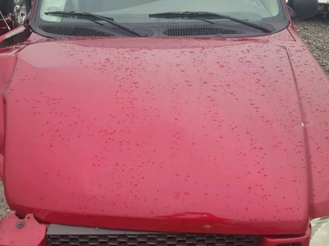 1FMZU67E23UA47975 - 2003 FORD EXPLORER S RED photo 7