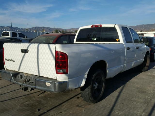 3D7HA18Z82G211511 - 2002 DODGE RAM 1500 WHITE photo 4