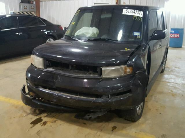 JTLKT324064101739 - 2006 TOYOTA SCION XB BLACK photo 9