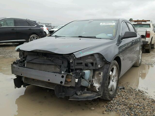 1G1ZG57B09F117247 - 2009 CHEVROLET MALIBU LS GRAY photo 2